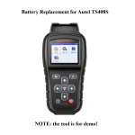 Battery Replacement for Autel MaxiTPMS TS408S TPMS Tool